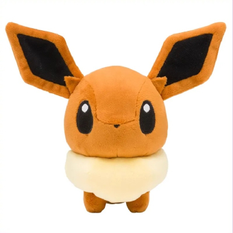 Authentic Pokemon center china pokedoll eevee plush +/- 18cm 